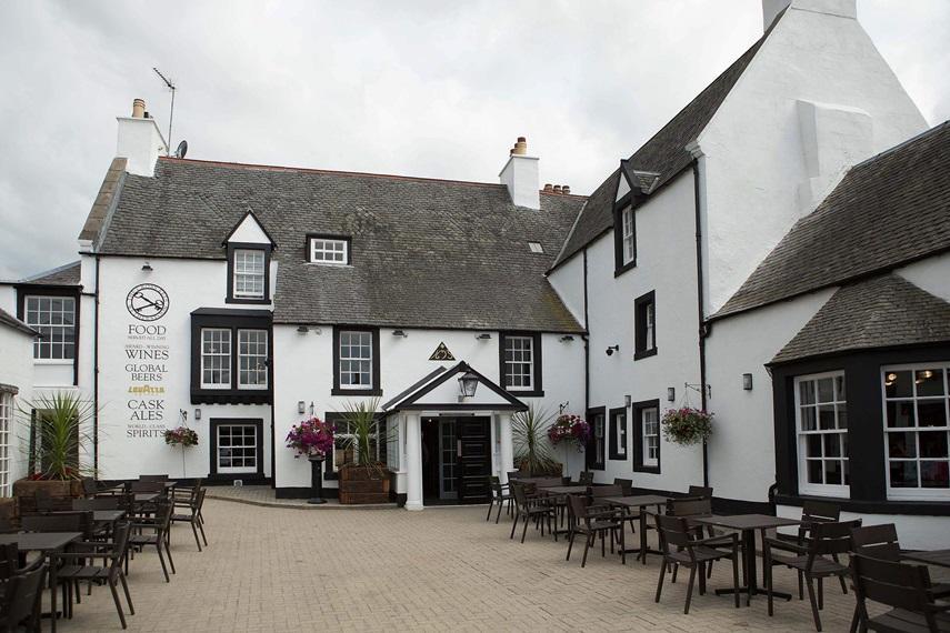 The Cross Keys Hotel พีเบิลส์ ภายนอก รูปภาพ